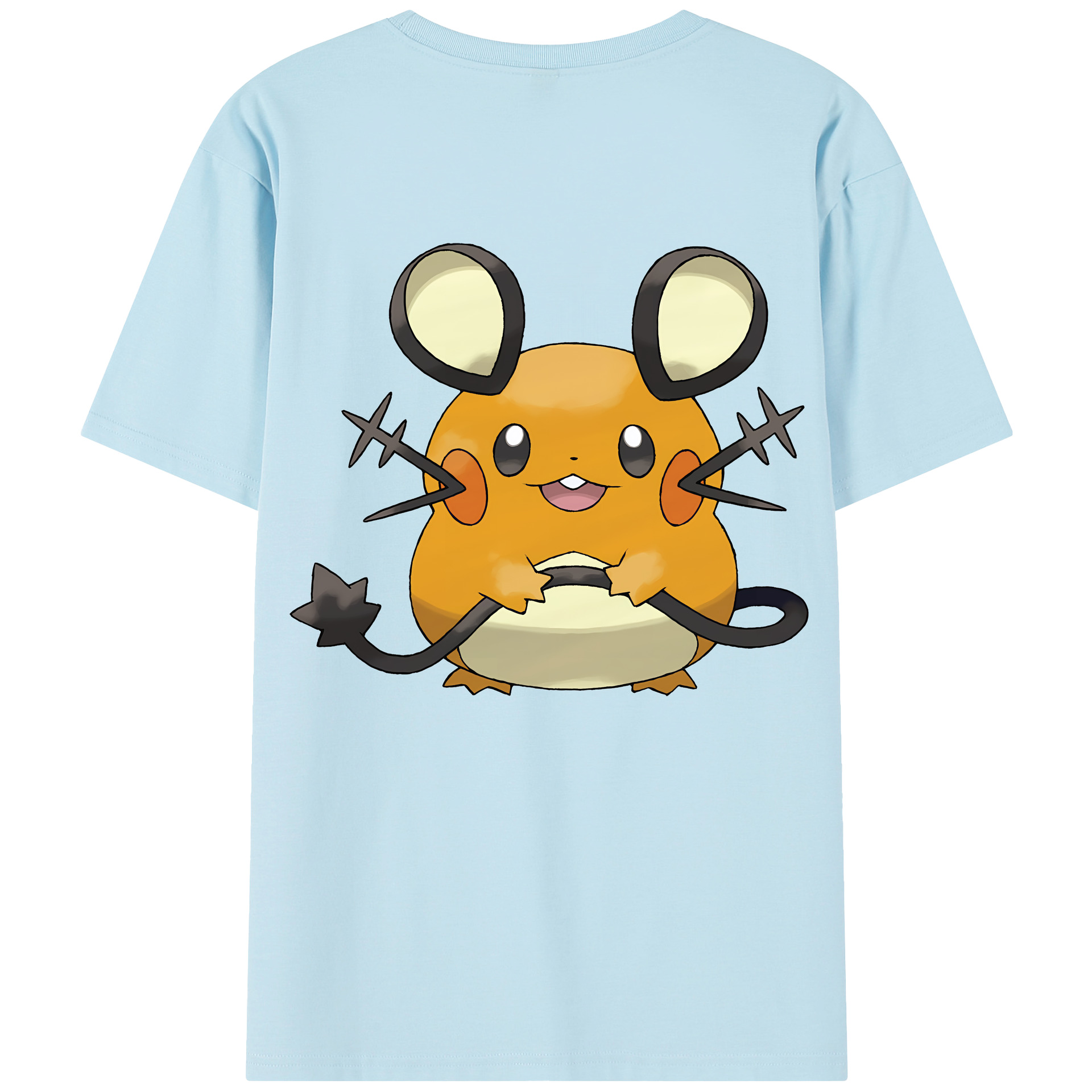 （画像用） ポケットモンスター Pokémon 綿100％半袖Tシャツ（背面プリント）